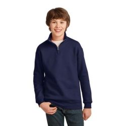 JERZEES ®  Youth 1/4-Zip Cadet Collar Sweatshirt. 995Y