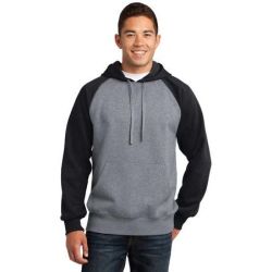 Sport-Tek ®  Raglan Colorblock Pullover Hooded Sweatshirt. ST267